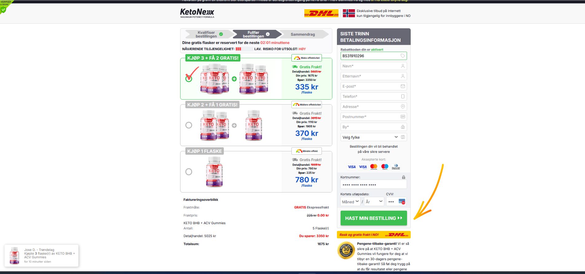 Order-KetoNex
